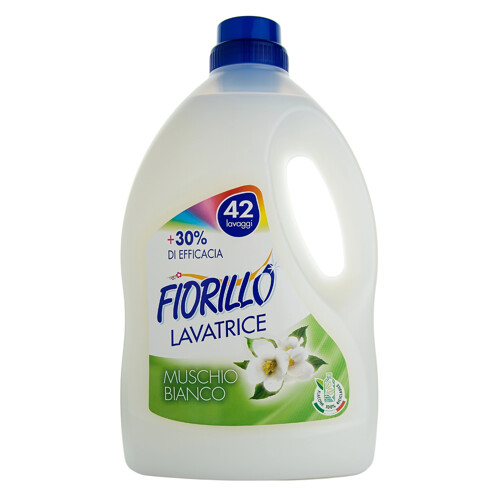 Prací gél Fiorillo univerzálny Lavatrice Muschio Bianco, s vôňou bieleho pyžma, 2,5 l (42 dávok)