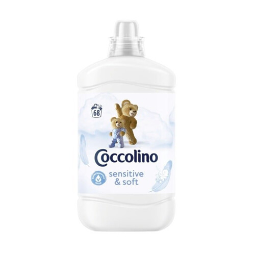 Coccolino aviváž Sensitive & Soft 1700 ml = 68 PD