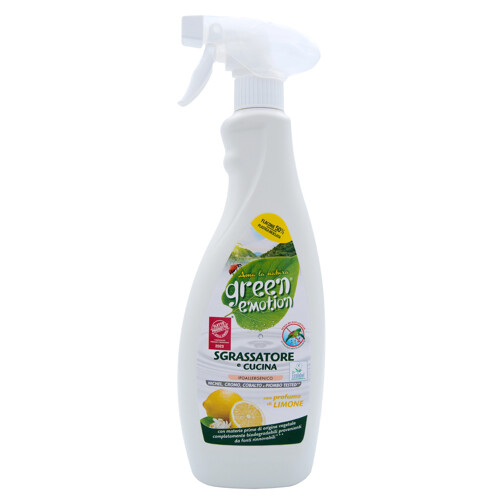 Hypoalergénny odmasťovač Green Emotion Sgrassatore e Cucina, 750 ml