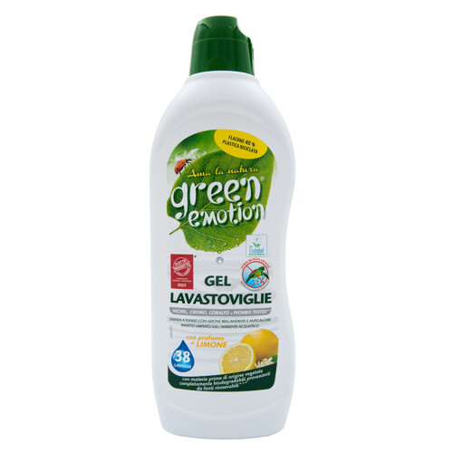 Hypoalergénny gél do umývačky Green Emotion Gél Lavastoviglie, 650 ml