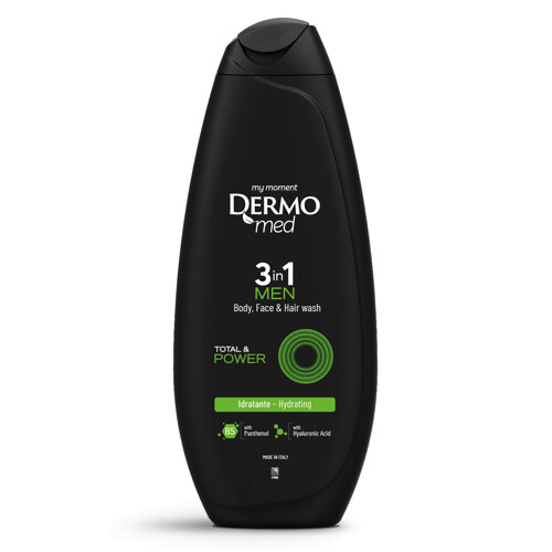 DERMOMED 3v1 MEN Total & Power, 450 ml