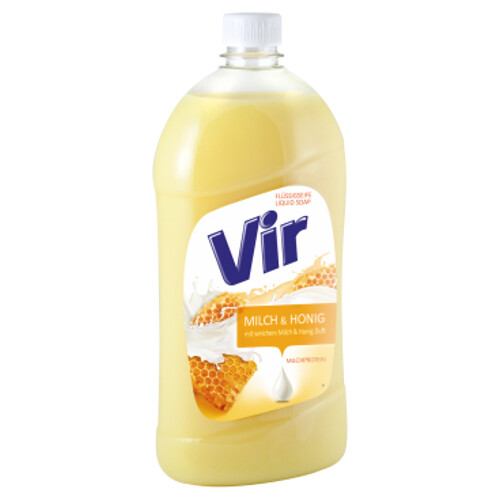 VIR - tekuté mydlo - 800 ml - MILCH & HONIG