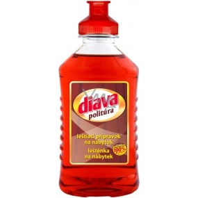 Diava Politúra leštidlo na nábytok ružová 200 ml