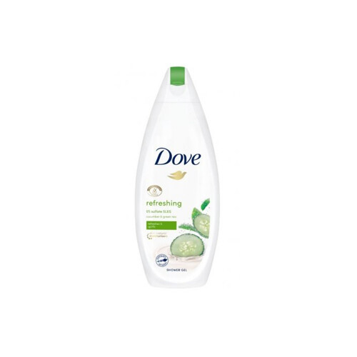 Dove Go Fresh, Osviežujúci sprchový gél uhorka a zelený čaj 250 ml