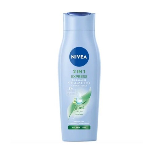 Nivea šampón 2v1 Care Express 400 ml