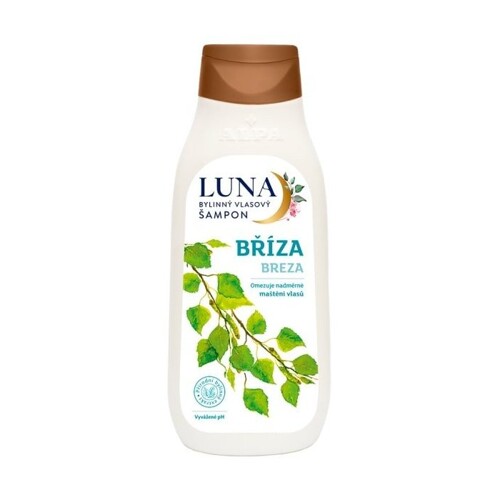 ALPA LUNA bylinný šampón brezový 430 ml