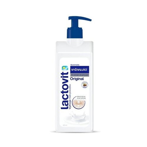 LACTOVIT Original vyživujúce telové mlieko 400 ml