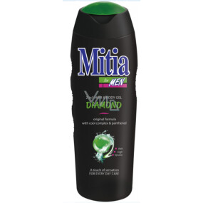 Mitia Men Diamond 2v1 sprchový gél a šampón na vlasy 400 ml