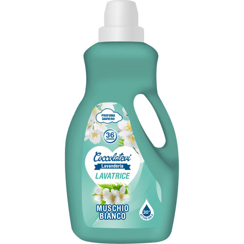 COCCOLATEVI prací gél MUSCHIO BIANCO 1.8L/36PD
