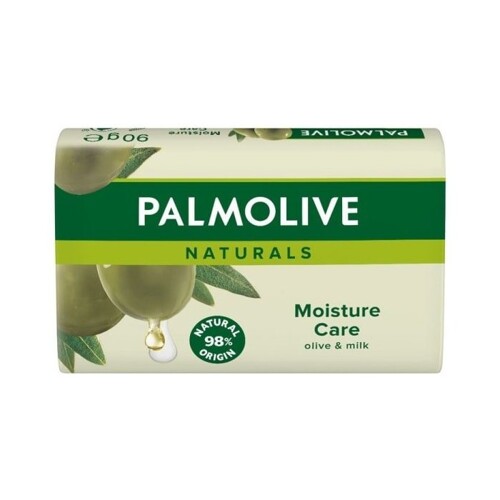 Palmolive Naturals Moisture Care olive & milk, tuhé mydlo 90 g