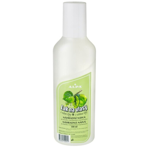 Alpa Lipa, lak na vlasy s vôňou lipy 500ml