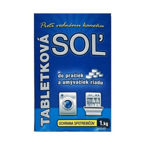 TABLETOVANA SOL 1kg -KRABICA