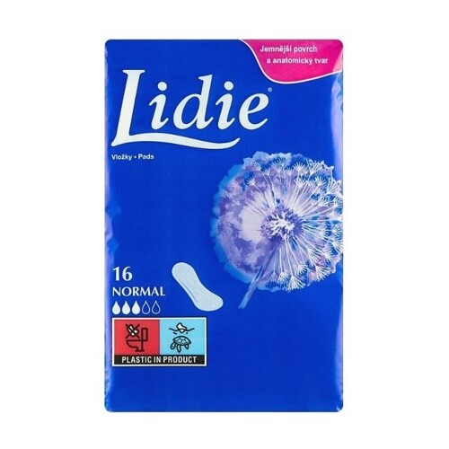 LIDIE Normal, dámske hygienické vložky 16 ks