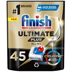 Kapsule do umývačky riadu Finish Powerball Ultimate Plus All in 1 45 ks