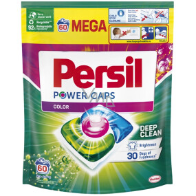 Persil Power Caps Color kapsle na praní barevného prádla 60 dávek