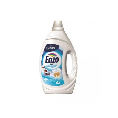 Deluxe Enzo prací gel 4L 2in1 White - 100PD