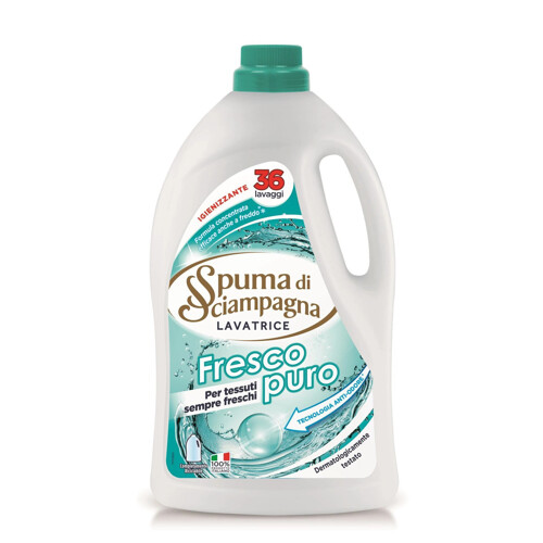 Prací  gél Spuma di Sciampagna FRESCO PURO - 1620ml/36PD