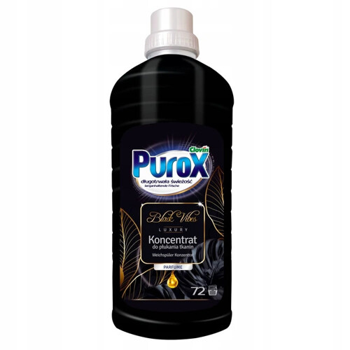 Purox Black Vibes - koncentrovaná aviváž 1,8L 72praní