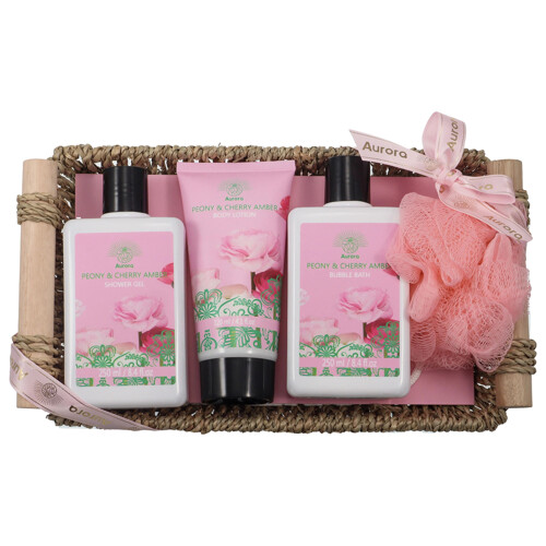 Darčeková sada - kazeta Pivónia a Čerešňový Jantár