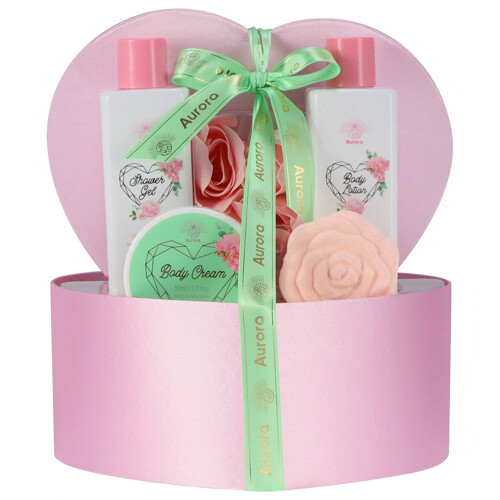 Darčeková sada - srdce Pivónia a Čerešňový Jantár