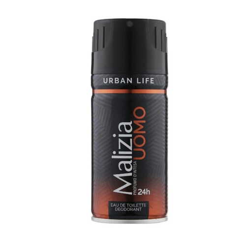 Deodorant MALIZIA UOMO URBAN LIFE 150 ML