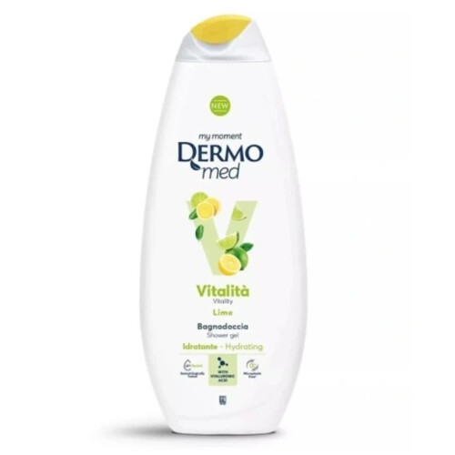DERMOMED Sprchový gél na telo VITALITA LIME 750 ml
