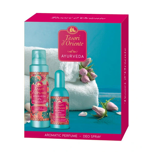 Tesori d´ Oriente darčeková sada Ayurveda- parfumovaná voda + deodorant