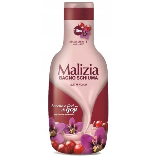 MALIZIA sprchový gél a pena do kúpela 1L Kvety Goji bobule