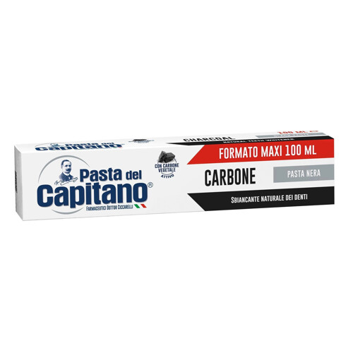 Pasta del Capitano Carbone Nera zubná pasta 100ML