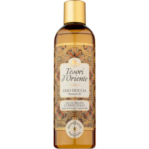 Sprchový olej TESORI D´ORIENTE Argan a Cyperský olej 250ml