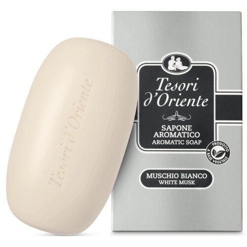 TESORI D´ORIENTE MUSCHIO BIANCO Tuhé mydlo 125g