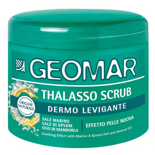 Vyhladzujúci telový peeling GEOMAR THALASSO 600g