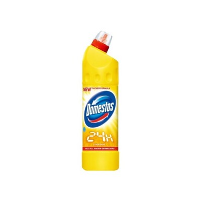 DOMESTOS 24h Citrus Fresh, tekutý dezinfekčný a čistiaci prípravok 750 ml
