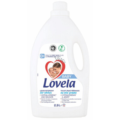 Lovela Baby Biele prádlo Hypoalergénny, jemný tekutý prací prostriedok 32 dávo...