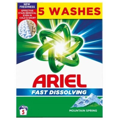 Ariel Mountain Spring prací prášok na 5 praní 275g