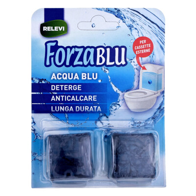 Tablety do nádržky WC Forzablu Acqua Blu, 2x50g