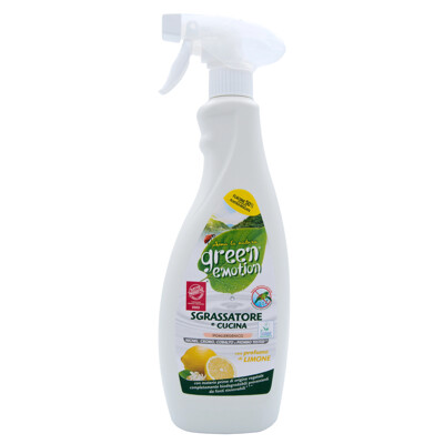 Hypoalergénny odmasťovač Green Emotion Sgrassatore e Cucina, 750 ml