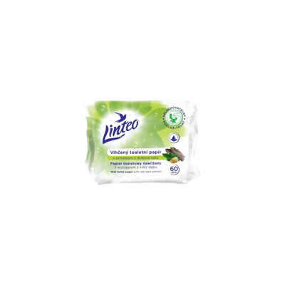 Linteo vlhčený toal. papier dubová kôra 60ks