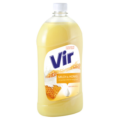 VIR - tekuté mydlo - 800 ml - MILCH &amp; HONIG