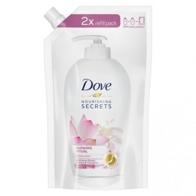 DOVE Nourishing Secrets Glowing Ritual tekuté mydlo na ruky náhradná náplň 500...