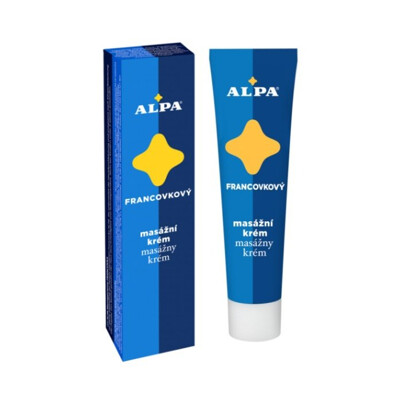ALPA krém francovkový, bylinný masážny krém 40g