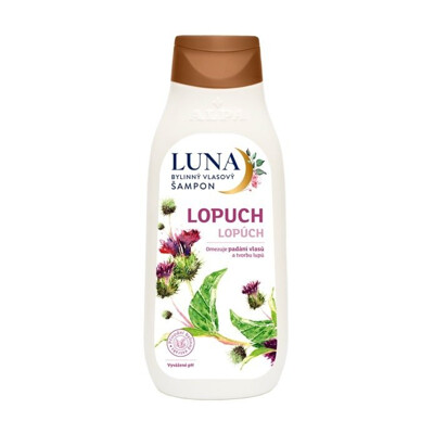 ALPA LUNA bylinný šampón lopúchový 430 ml
