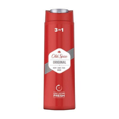 Old Spice sprchový gél a šampón 3v1 Original 400 ml