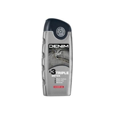 DENIM Black, pánsky sprchovací gél 250 ml