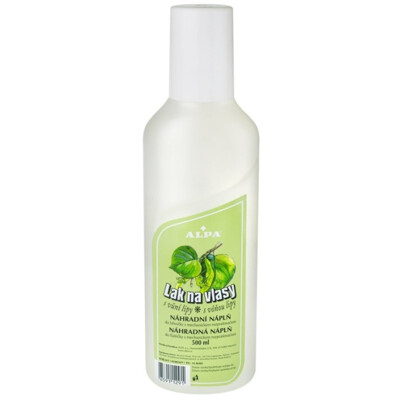 Alpa Lipa, lak na vlasy s vôňou lipy 500ml