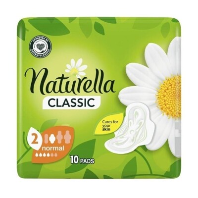 NATURELLA Classic Normal, hygienické vložky 10 ks