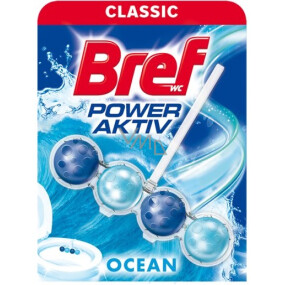 Bref Power Aktiv 4 Formula Ocean WC blok pre hygienickú čistotu a sviežosť vaš...