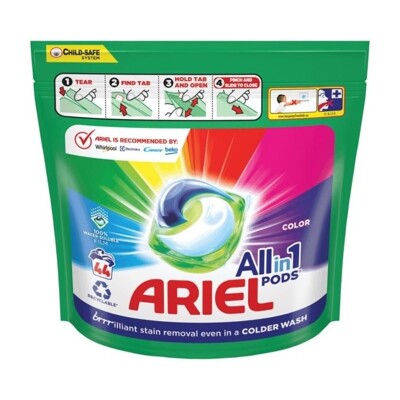 Ariel All in one Pods, gélove kapsuly Color 44 PD