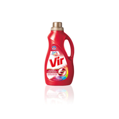 VIR - tekutý prací prostriedok - 2 in 1 COLOR - 2000 ml - 40 praní