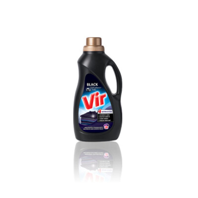 VIR - tekutý prací prostriedok - BLACK - 2000 ml - 40 praní